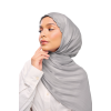 Sulam Wau Cendana Scarf in Asap Grey